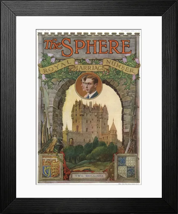Framed Print : The Sphere Royal Marriage Number front cover