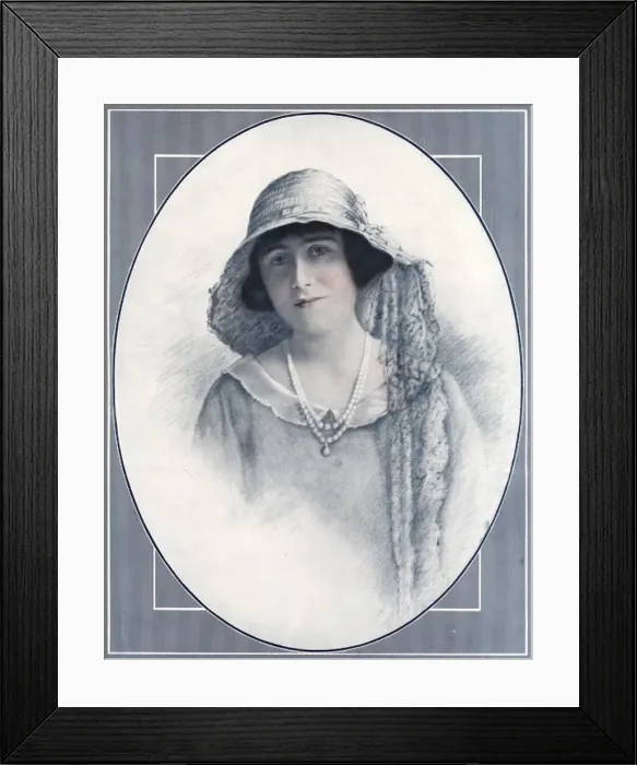 Framed Print : The Duchess of York by C. Vandyk Framed Print : The Duchess of York by C. Vandyk