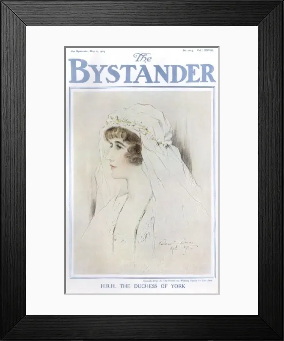 Framed Print : Bystander Royal Wedding Number - Duchess of York Framed Print : Bystander Royal Wedding Number - Duchess of York