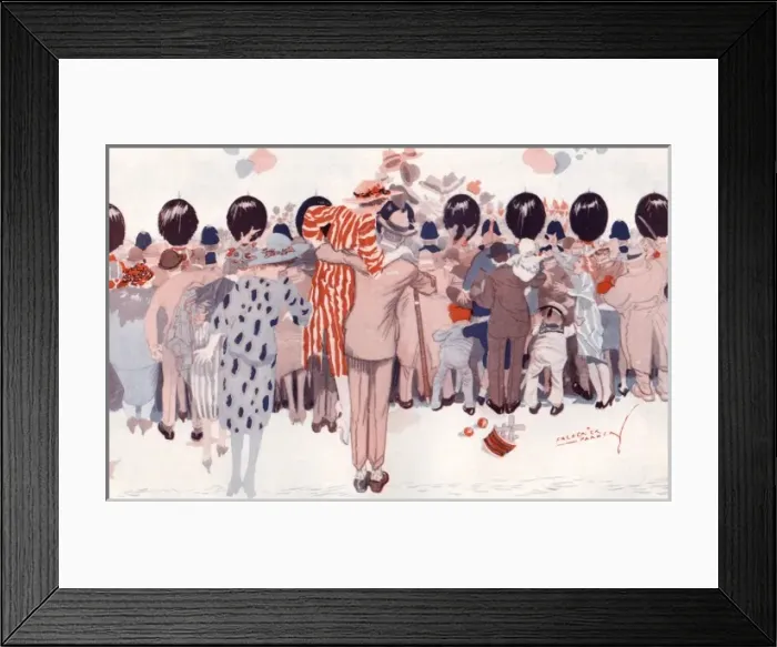 Framed Print : Royal Wedding 1923 - The Bride by Frederick Parker Framed Print : Royal Wedding 1923 - The Bride by Frederick Parker