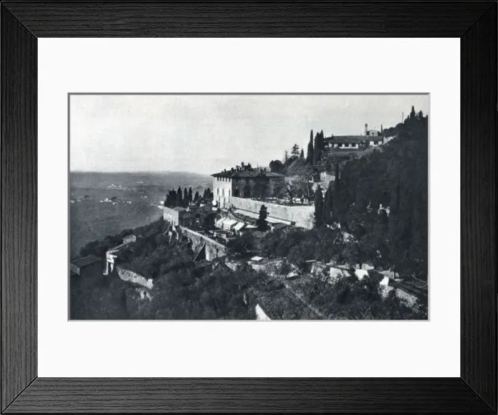 Framed Print : Villa Medici at Fiesole, 1922 Framed Print : Villa Medici at Fiesole, 1922