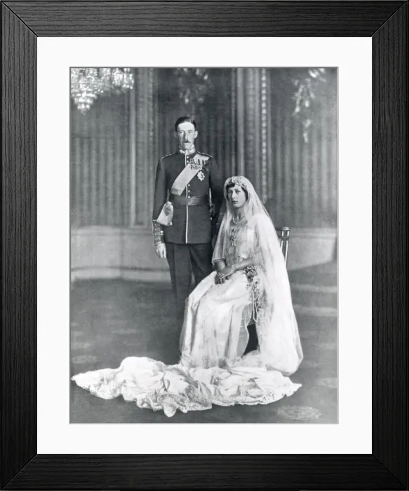 Framed Print : Princess Mary and Viscount Lascelles Framed Print : Princess Mary and Viscount Lascelles