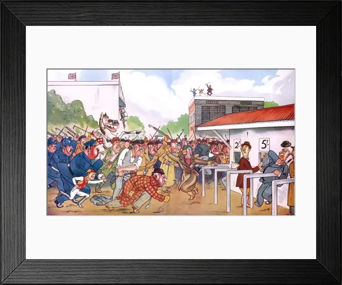 Framed Print : Starter caught at the Tote Framed Print : Starter caught at the Tote