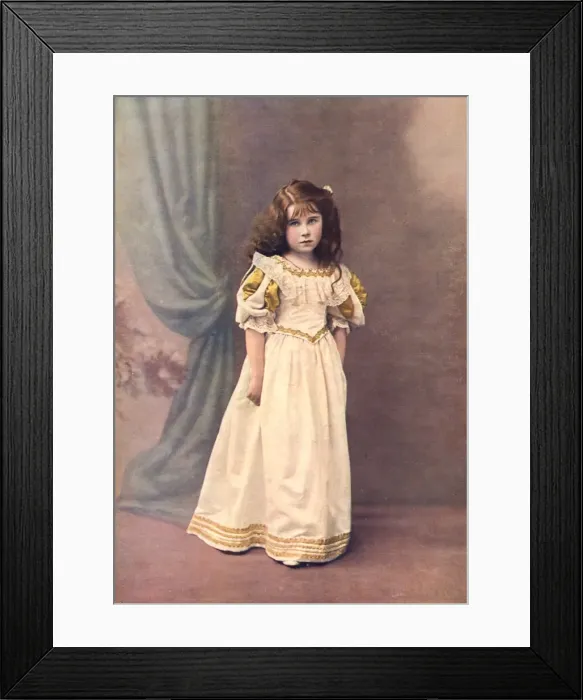 Framed Print : Royal Wedding 1923 - Lady Elizabeth Bowes-Lyon Framed Print : Royal Wedding 1923 - Lady Elizabeth Bowes-Lyon