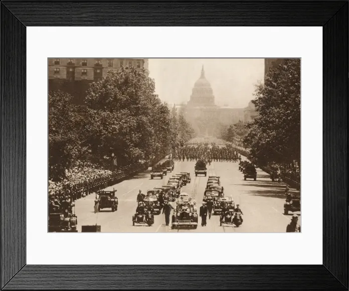 Framed Print : Royal visit to Washington, 1939 Framed Print : Royal visit to Washington, 1939