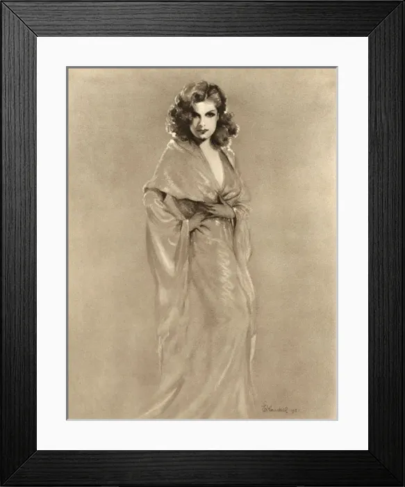 Framed Print : Lily Damita