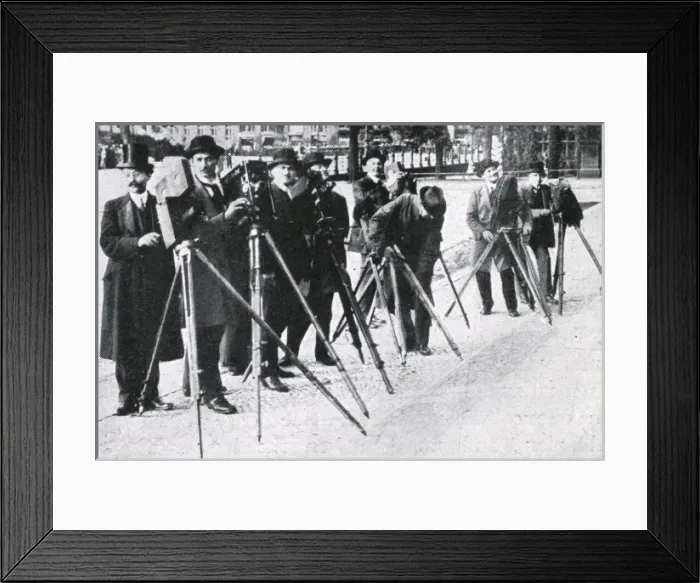 Framed Print : Paparazzi at the Berlin royal wedding, 1913 Framed Print : Paparazzi at the Berlin royal wedding, 1913
