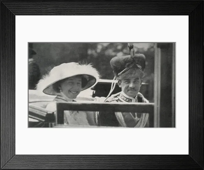 Framed Print : Bride and groom: Berlin royal wedding 1913 Framed Print : Bride and groom: Berlin royal wedding 1913