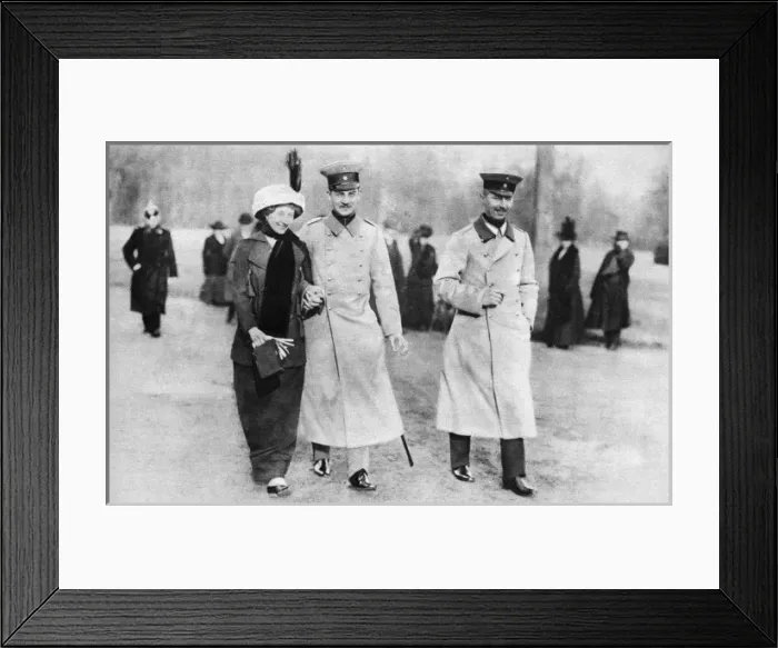 Framed Print : Royal engagement: Princess VIKTORIA LUISE of Prussia Framed Print : Royal engagement: Princess VIKTORIA LUISE of Prussia