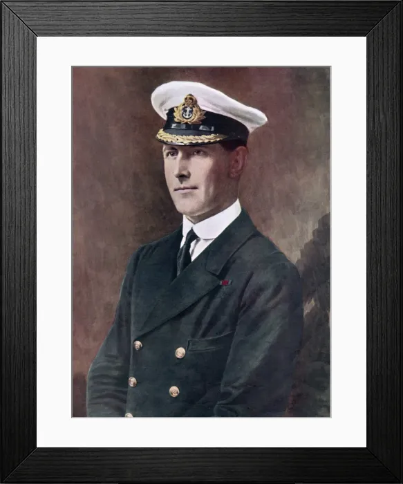 Framed Print : Royal Wedding 1919 -- Commander Alexander Ramsay