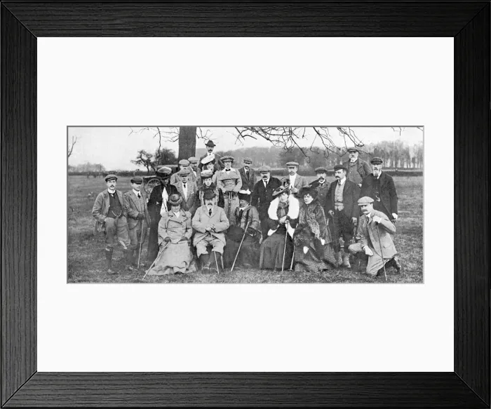 Framed Print : The King and Queen at Chatsworth Framed Print : The King and Queen at Chatsworth