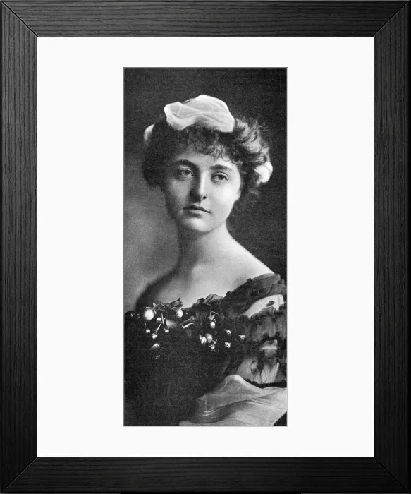 Framed Print : Miss Sidney Gibson Bowles Framed Print : Miss Sidney Gibson Bowles