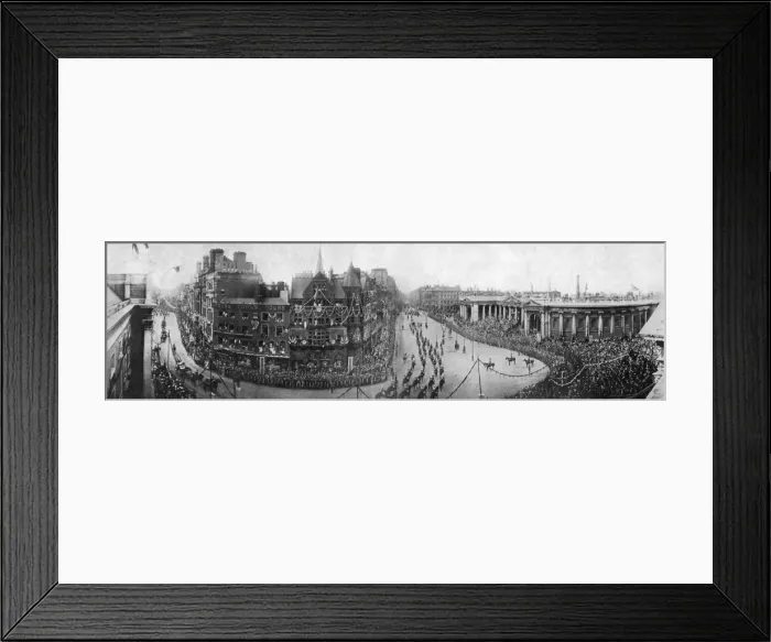 Framed Print : State entry into Dublin by George V Framed Print : State entry into Dublin by George V