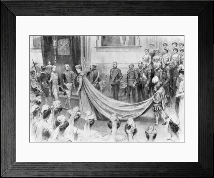 Framed Print : Edward VII and Alexandra in Ireland Framed Print : Edward VII and Alexandra in Ireland