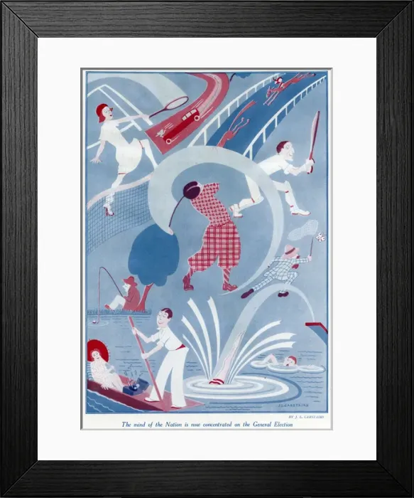 Framed Print : The Mind of the Nation by J. L. Carstairs Framed Print : The Mind of the Nation by J. L. Carstairs