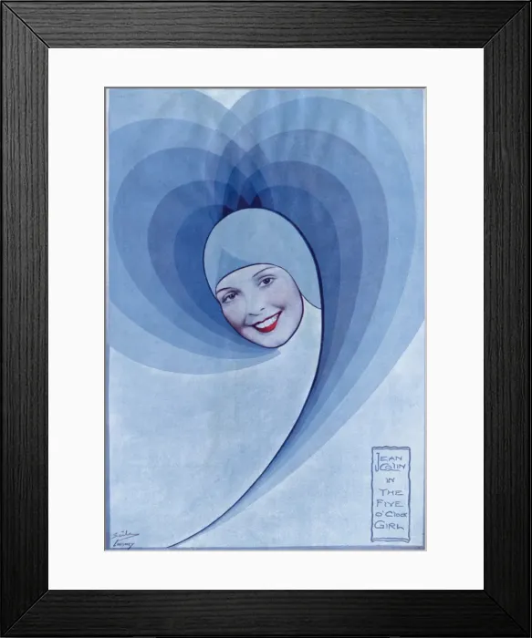 Framed Print : Jean Colin in the Five o Clock Girl Framed Print : Jean Colin in the Five o Clock Girl