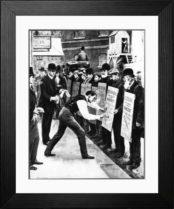 Framed Print : The Proms, 1912 Framed Print : The Proms, 1912