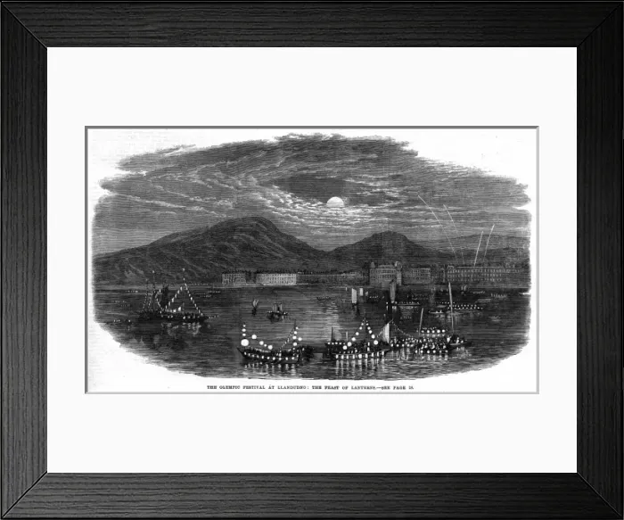 Framed Print : Olympic festival at Llandudno Framed Print : Olympic festival at Llandudno