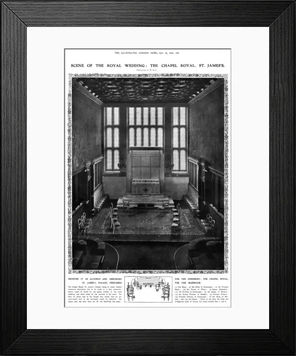 Framed Print : Chapel Royal, St. Jamess Palace Framed Print : Chapel Royal, St. Jamess Palace