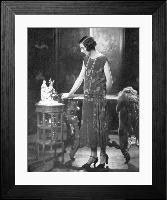 Framed Print : Lady Louis Mountbatten