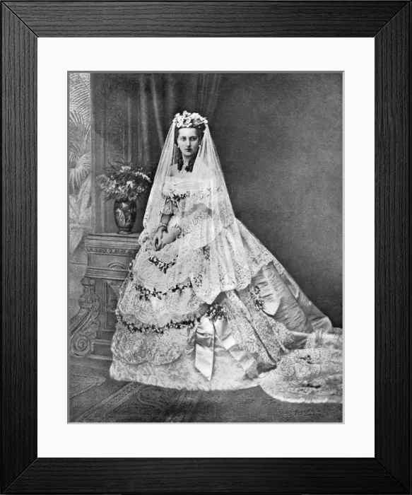 Framed Print : Royal wedding 1863 - Princess Alexandra Framed Print : Royal wedding 1863 - Princess Alexandra