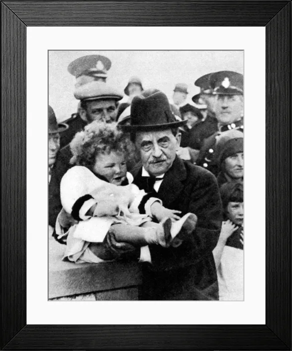 Framed Print : Angus Ogilvy with J. M. Barrie Framed Print : Angus Ogilvy with J. M. Barrie