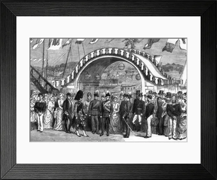 Framed Print : Wedding of Princess Beatrice and Prince Henry of Battenberg Framed Print : Wedding of Princess Beatrice and Prince Henry of Battenberg