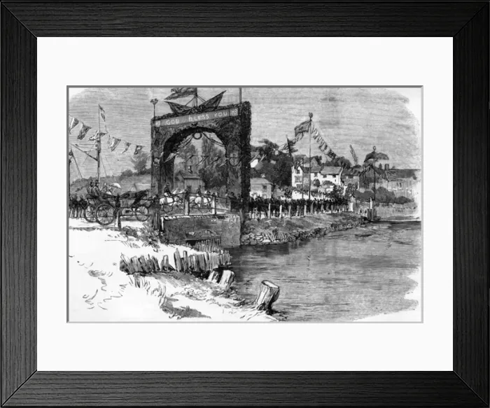 Framed Print : Wedding of Princess Beatrice and Prince Henry of Battenberg Framed Print : Wedding of Princess Beatrice and Prince Henry of Battenberg