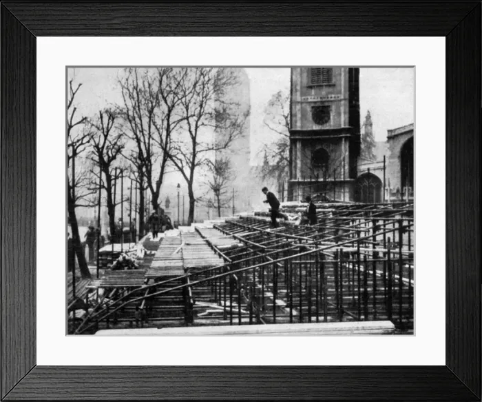 Framed Print : Preparations for the Royal Wedding Framed Print : Preparations for the Royal Wedding