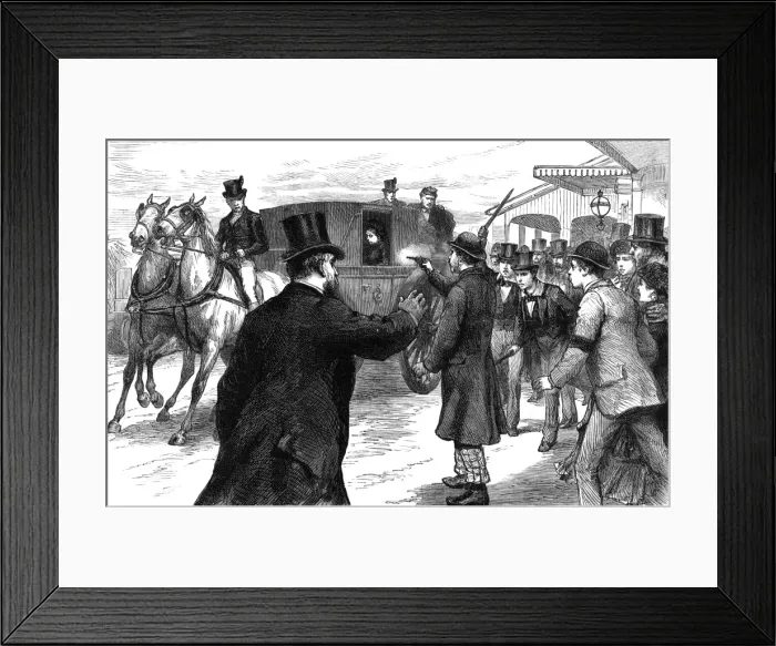 Framed Print : MacLeans assassination attempt on Queen Victoria Framed Print : MacLeans assassination attempt on Queen Victoria