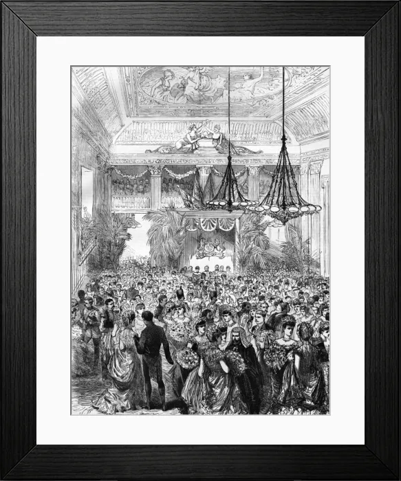 Framed Print : The Royal Visit to Ireland, 1885 Framed Print : The Royal Visit to Ireland, 1885