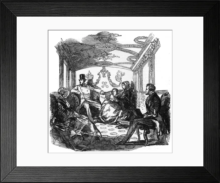 Framed Print : The Royal Visit to Ireland, 1849