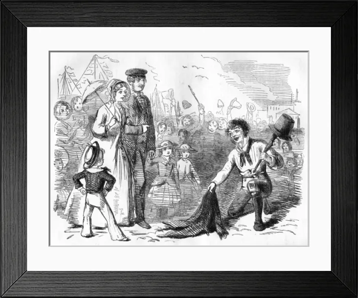 Framed Print : The Royal Visit to Ireland, 1849 - Punch Framed Print : The Royal Visit to Ireland, 1849 - Punch