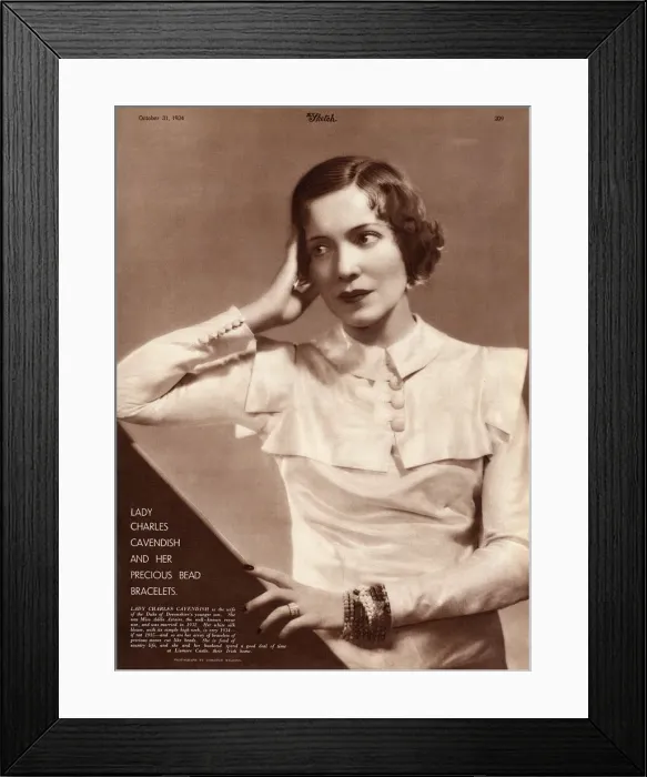 Framed Print : Lady Charles Cavendish aka Adele Astaire Framed Print : Lady Charles Cavendish aka Adele Astaire