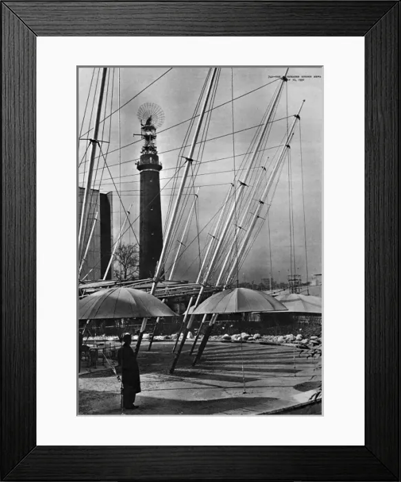 Framed Print : Unicorn Restaurant, Festival of Britain site, London Framed Print : Unicorn Restaurant, Festival of Britain site, London