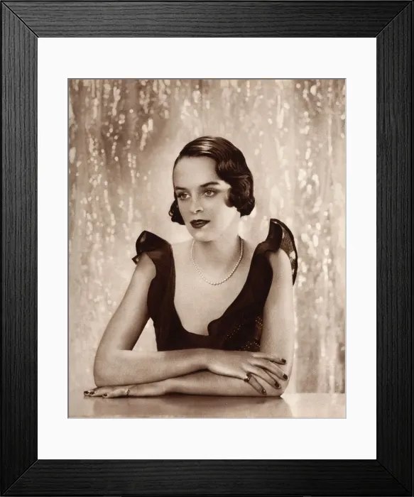 Framed Print : Miss Angela Dudley-Ward Framed Print : Miss Angela Dudley-Ward