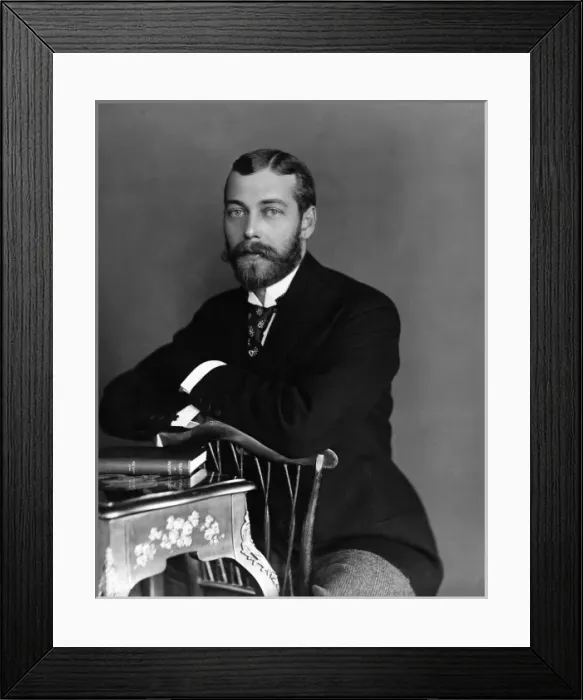 Framed Print : King George V - 1893 Framed Print : King George V - 1893