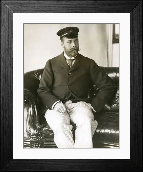 Framed Print : King George V c. 1893 Framed Print : King George V c. 1893