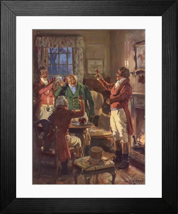 Framed Print : The Toast by W. R. S. Stott Framed Print : The Toast by W. R. S. Stott