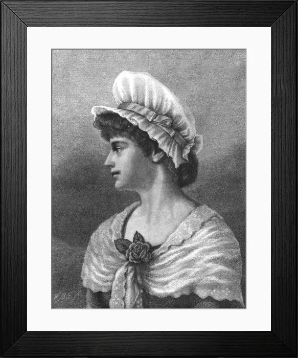 Framed Print : Gentle, loving, good, wearing the rose of womanhood Framed Print : Gentle, loving, good, wearing the rose of womanhood