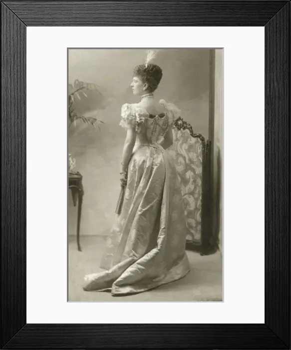 Framed Print : Queen Mary when Princess May of Teck