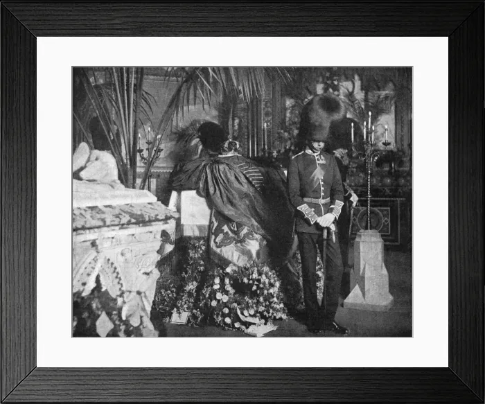 Framed Print : Funeral of Queen Victoria Framed Print : Funeral of Queen Victoria