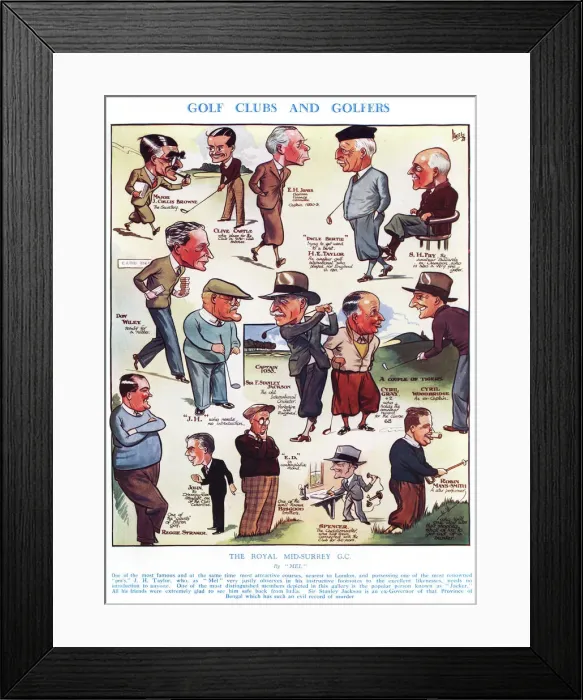 Framed Print : The Royal Mid-Surrey Golf Club Framed Print : The Royal Mid-Surrey Golf Club