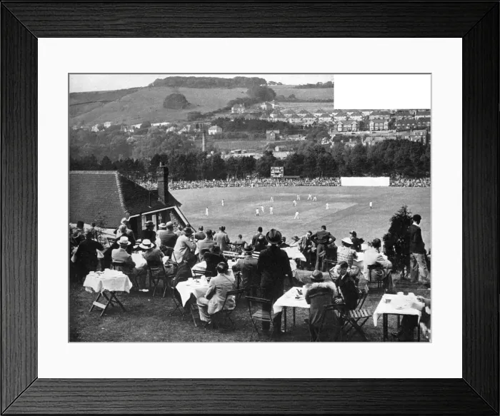 Framed Print : Crabble Cricket ground, Dover