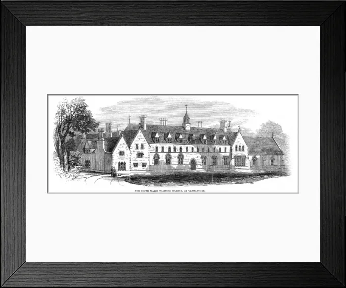 Framed Print : South Wales training college opened, 1848 Framed Print : South Wales training college opened, 1848