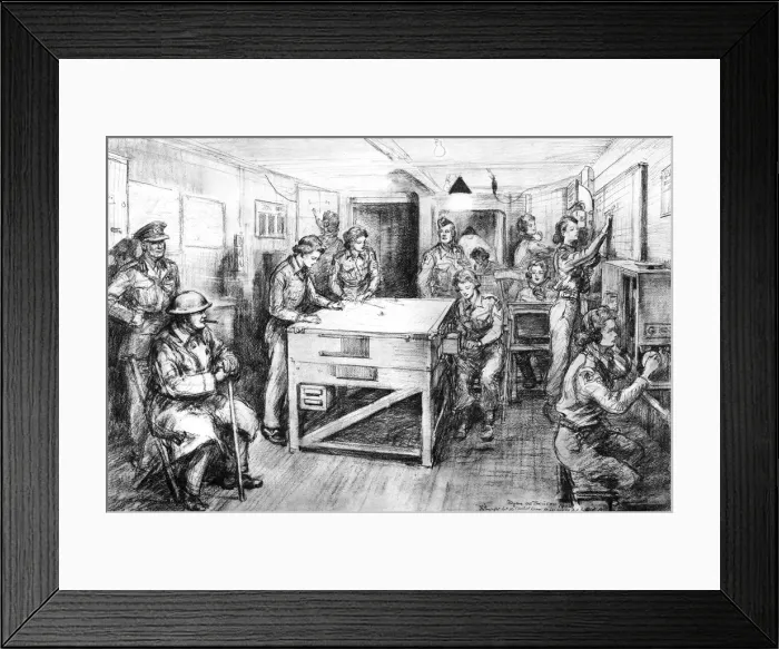 Framed Print : Winston Churchill and his daughter unite for the war effort Framed Print : Winston Churchill and his daughter unite for the war effort