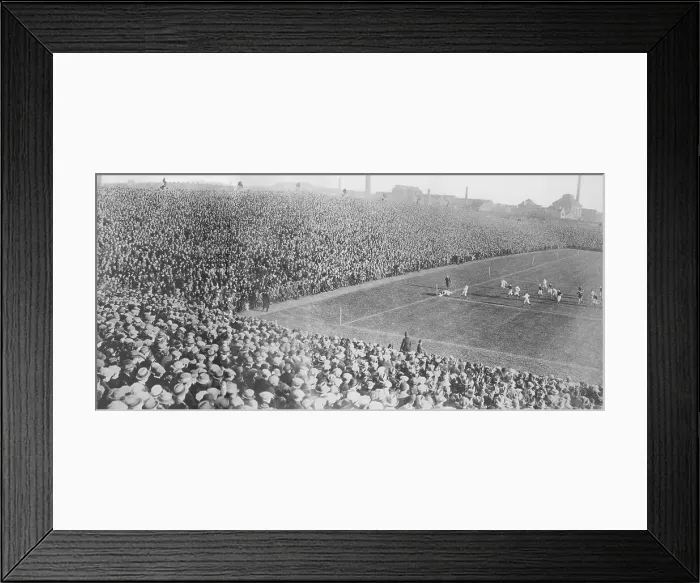 Framed Print : Inauguration of the new rugby ground at Murrayfield, Scotland Framed Print : Inauguration of the new rugby ground at Murrayfield, Scotland
