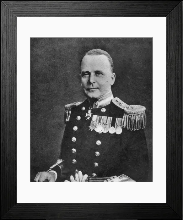 Framed Print : Admiral Sir Tom Phillips Framed Print : Admiral Sir Tom Phillips