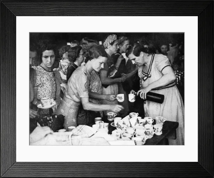 Framed Print : British refugees from Penang Framed Print : British refugees from Penang