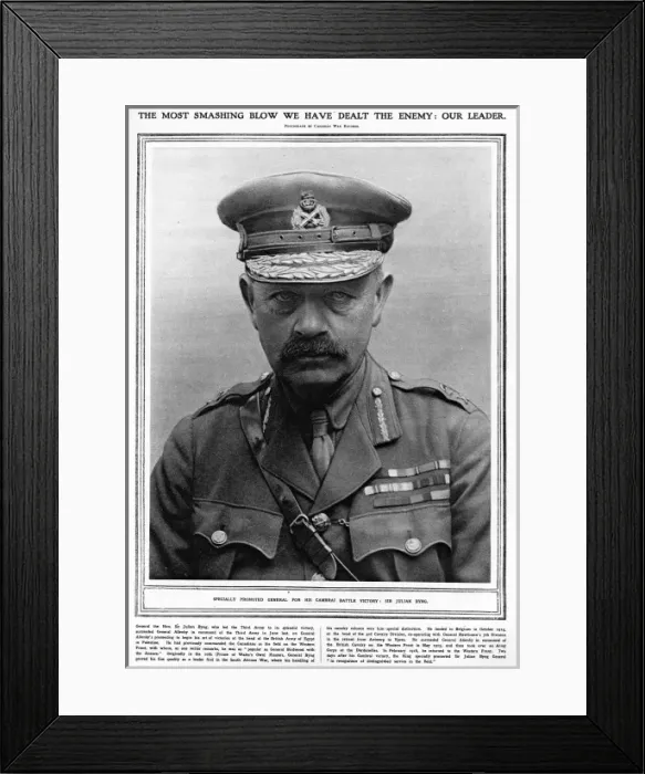 Framed Print : Sir Julian Byng Framed Print : Sir Julian Byng